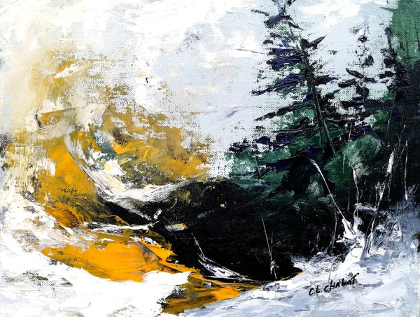 The Art of Gesture; Acrylic Painting with a Palette Knife, October 9
