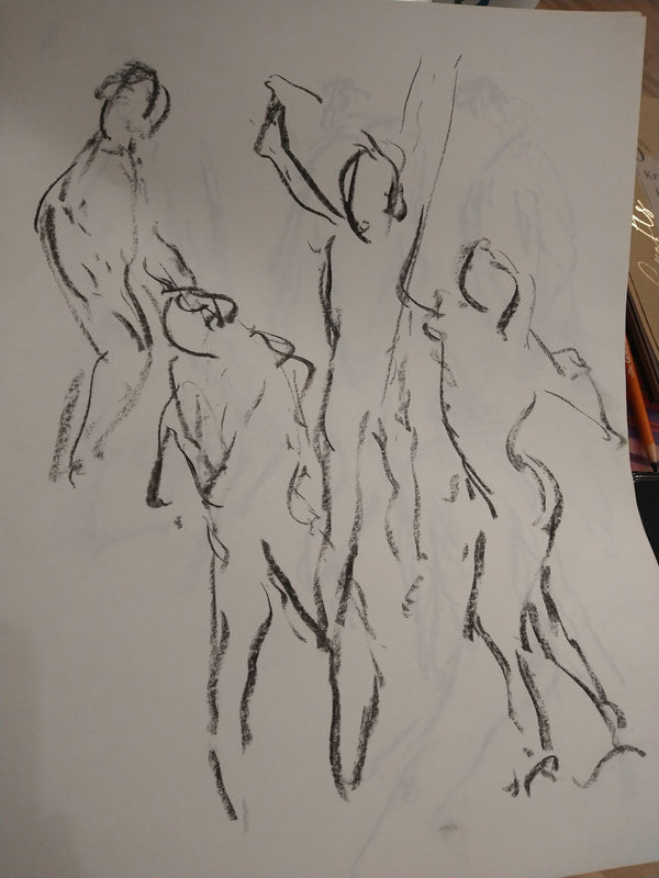 Drawing from a live model November 3