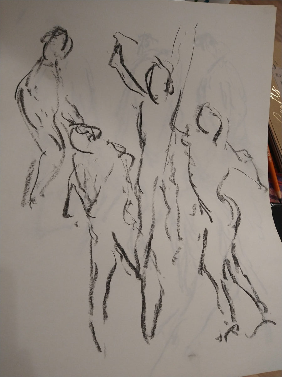 Dessiner d'après un modèle vivant 3 novembre